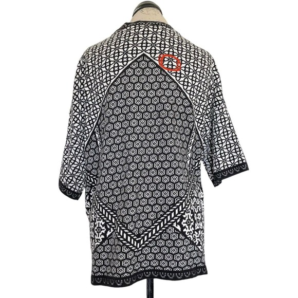 Atmosphere Womens Sweater Cardigan Open Front Short Sleeve Knit Size Medium - Picture 12 of 13